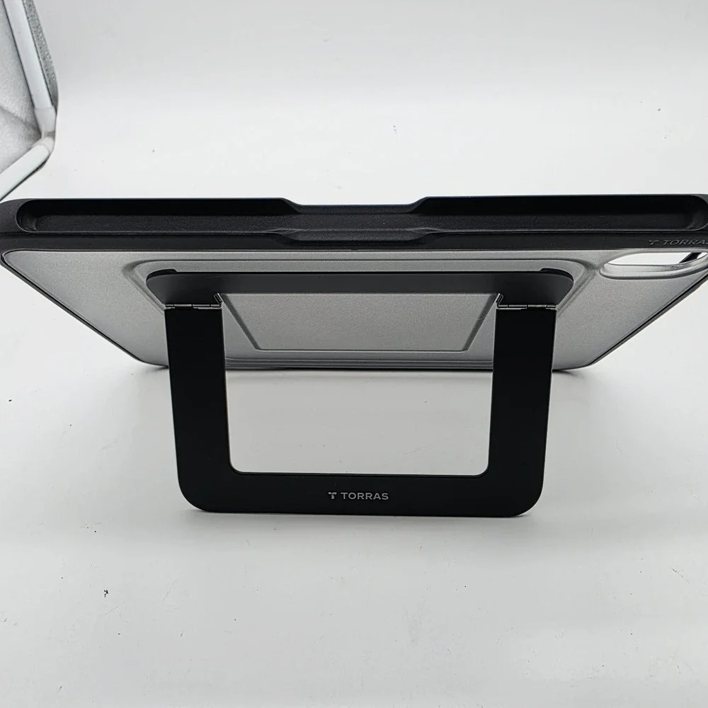 TORRAS Ostand K1 Guardian iPad Mini 7th 6th Gen Case Dual Stand Black A17 Pro